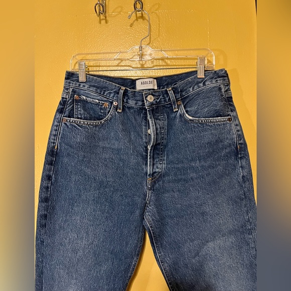 AGOLDE High-Rise Straight Leg Jeans NWOT - Picture 4 of 6